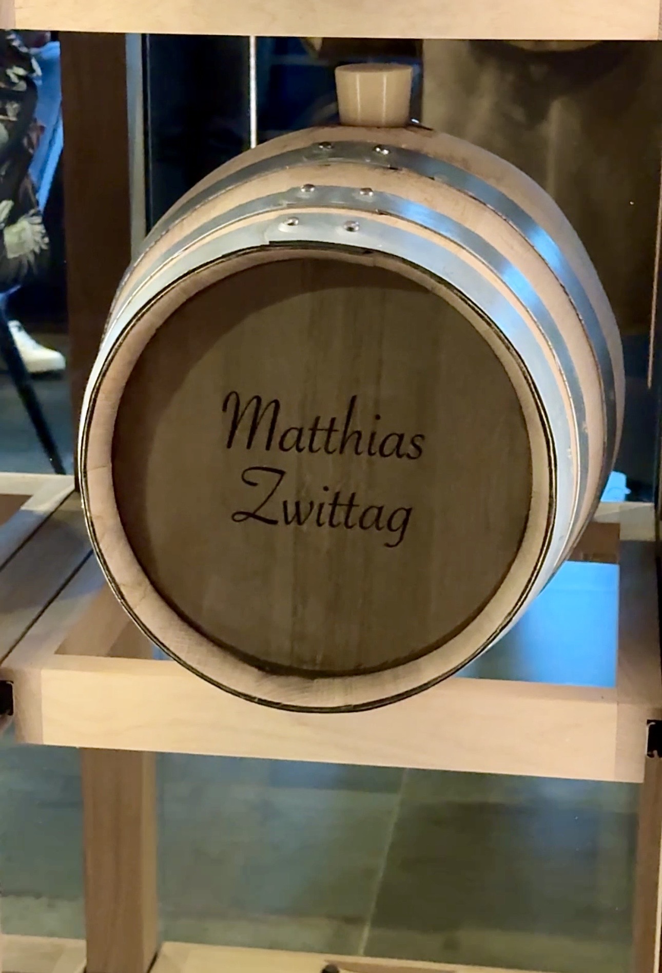 Persönliches Whiskey Fass von Matthias Zwittag